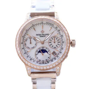 Grand Complications Ladies First Perpetual Calendar con bisel de diamantes en oro rosa