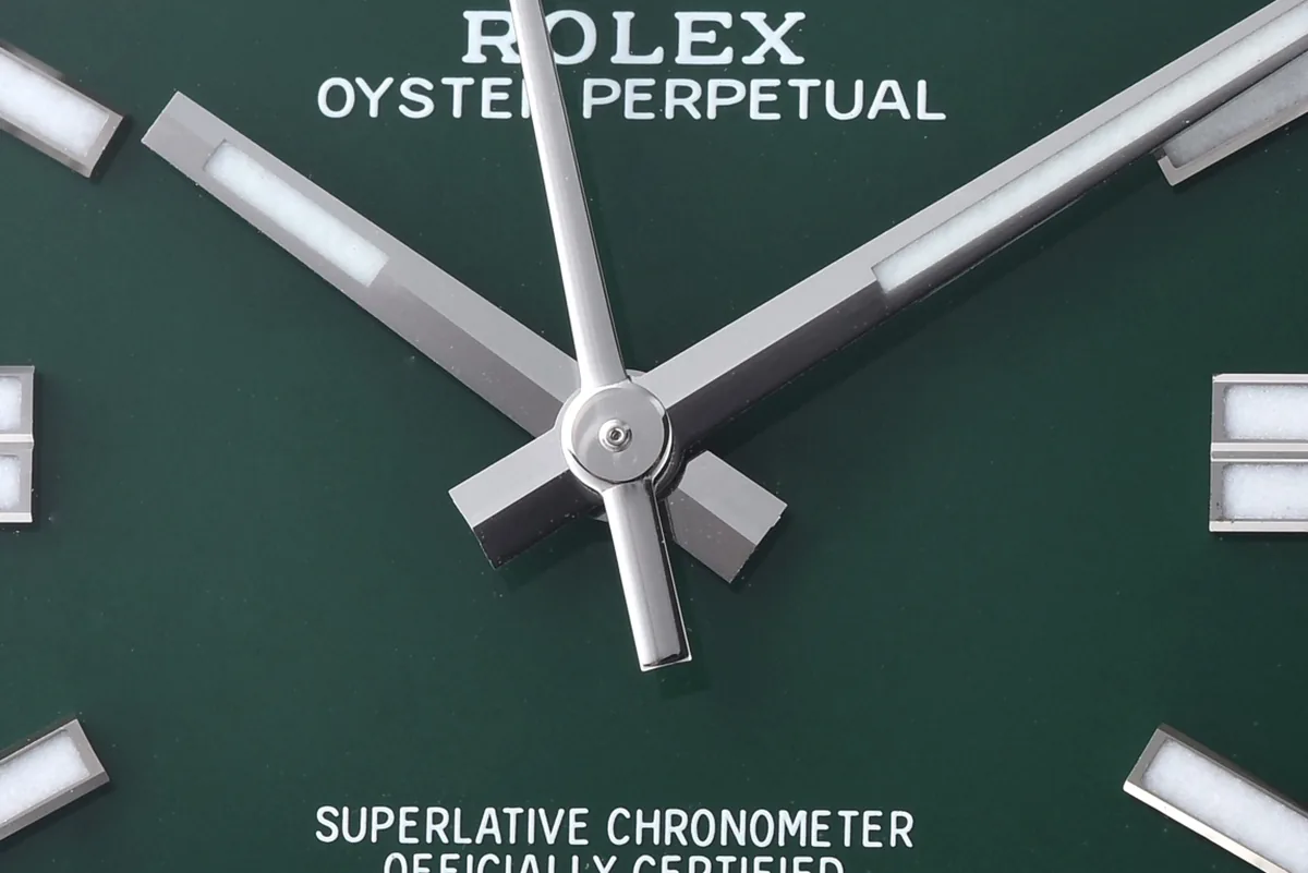 Oyster Perpetual 41mm esfera verde 124300 - Imagen 5