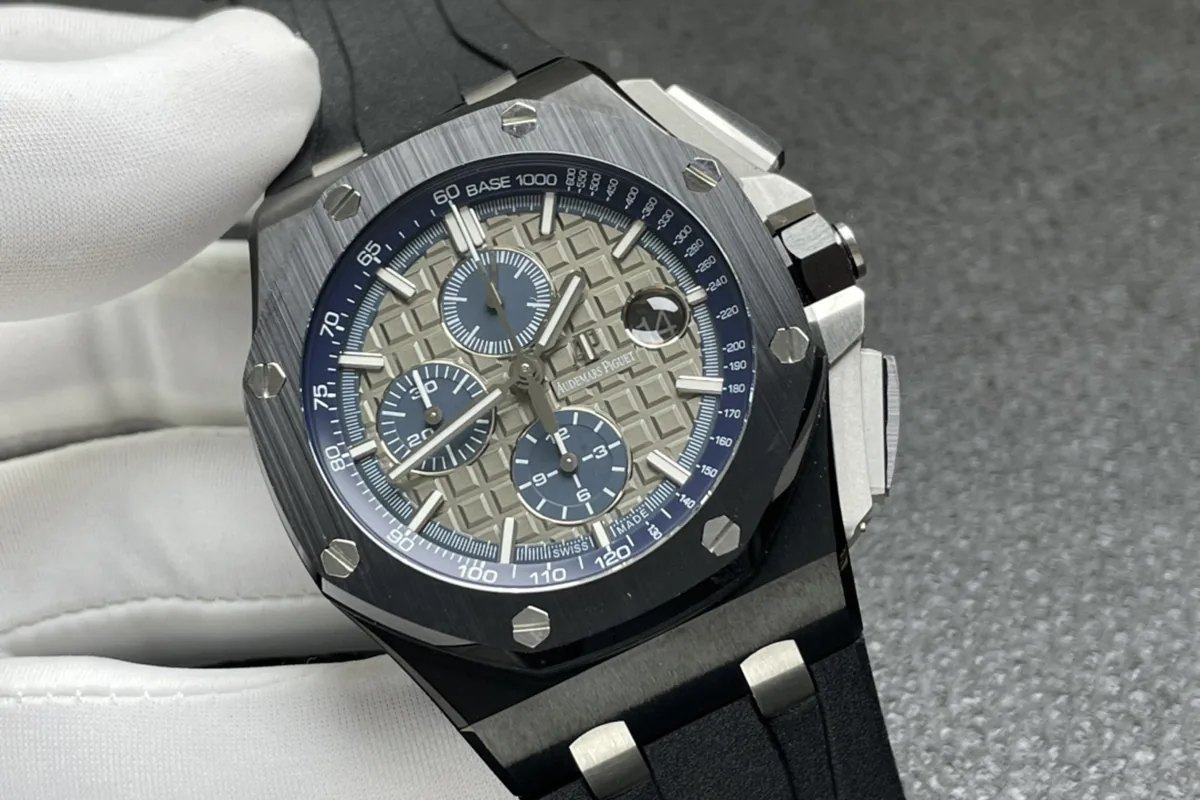 Royal Oak Offshore Novelty 43mm graues Zifferblatt Ref. 26405CG – Bild 4