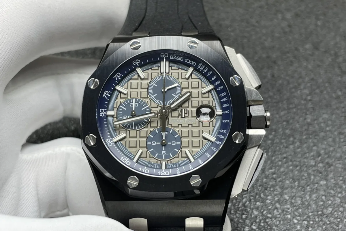 Royal Oak Offshore Novelty 43mm graues Zifferblatt Ref. 26405CG – Bild 3