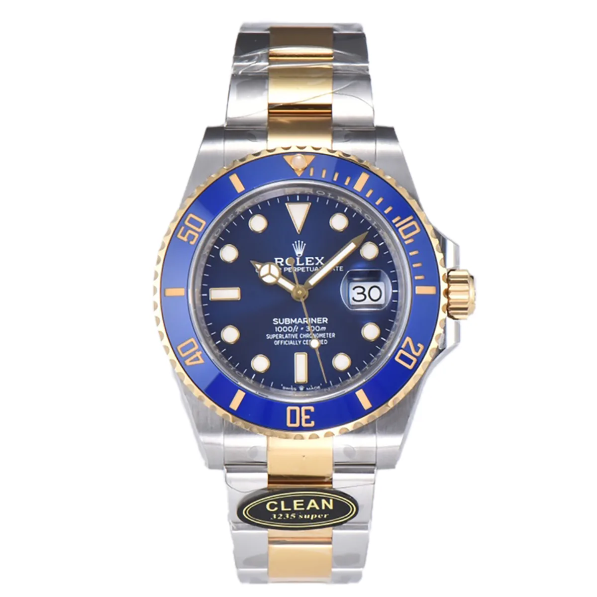 Submariner 41 126613LB cerámica azul bicolor - Imagen 2