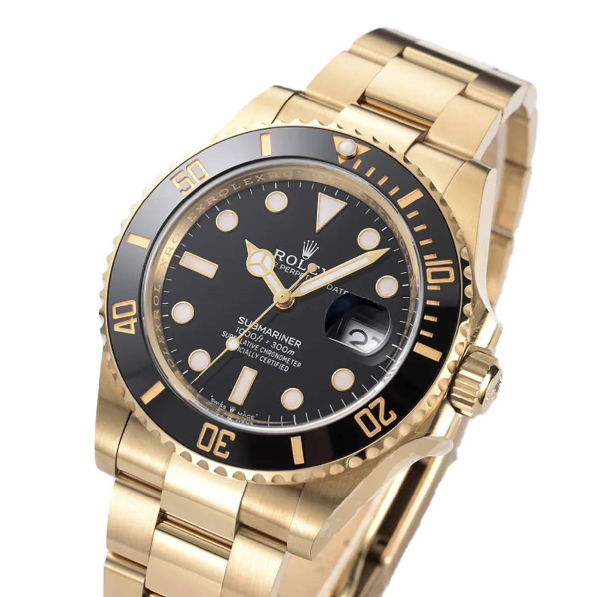 Submariner 41 126618LN ceramica nera in oro giallo - immagine 2