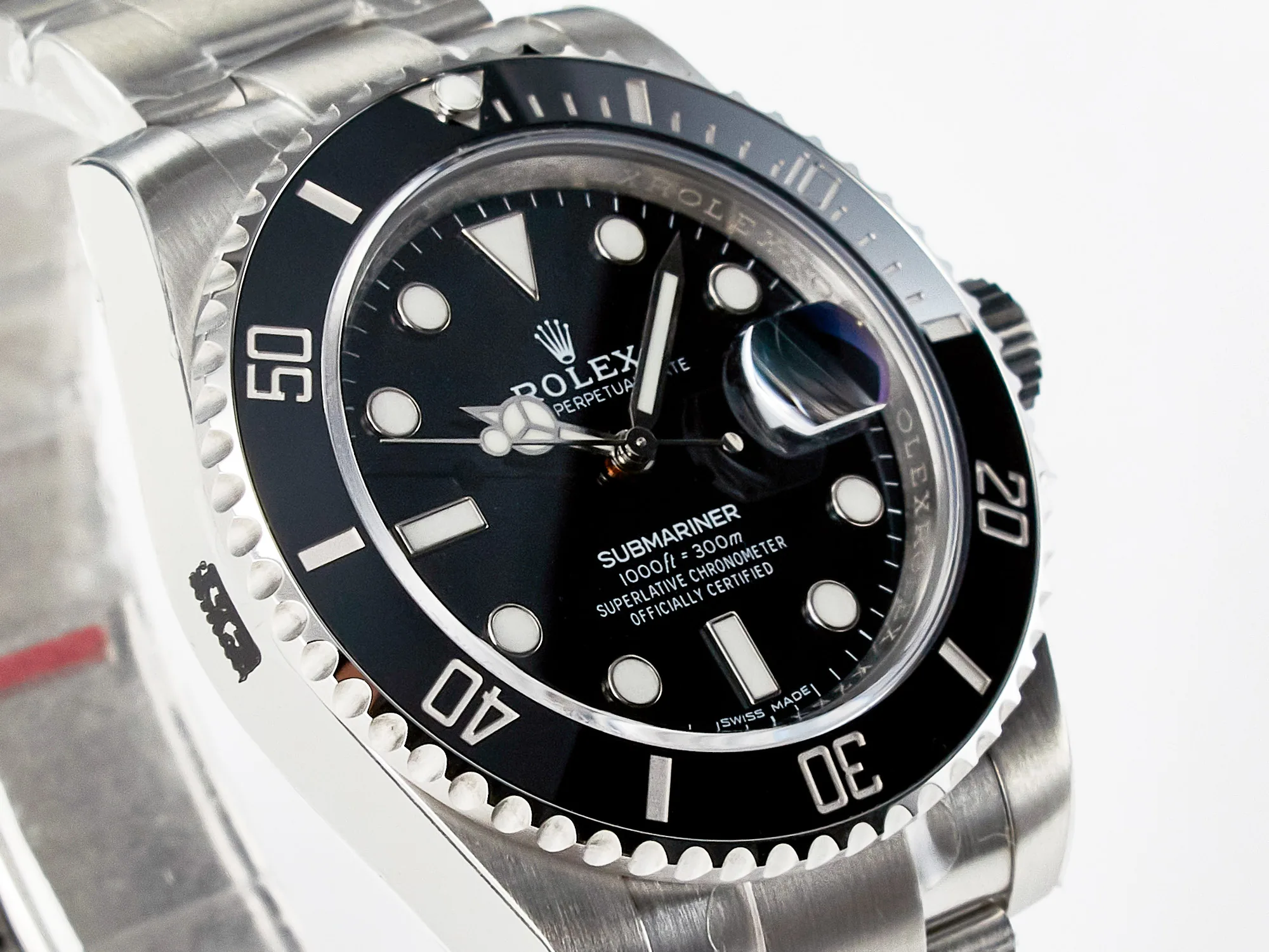 Submariner 116610 LN schwarze Keramik ZZF 1:1 Best Edition 904L SS Gehäuse und Armband VS3135 V3 – Bild 4