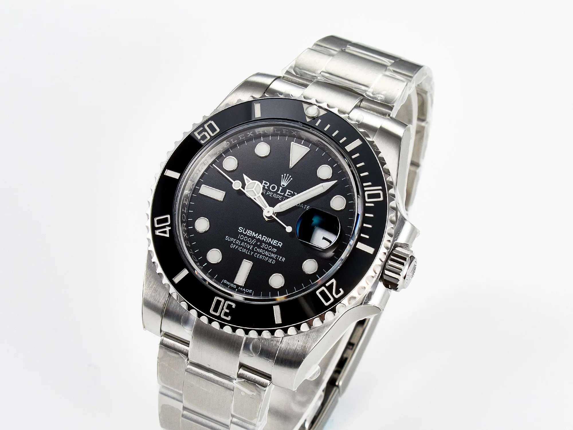 Submariner 116610 LN cerámica negra VSF 1:1 Best Edition caja y brazalete SS 904L VS3135 - Imagen 3