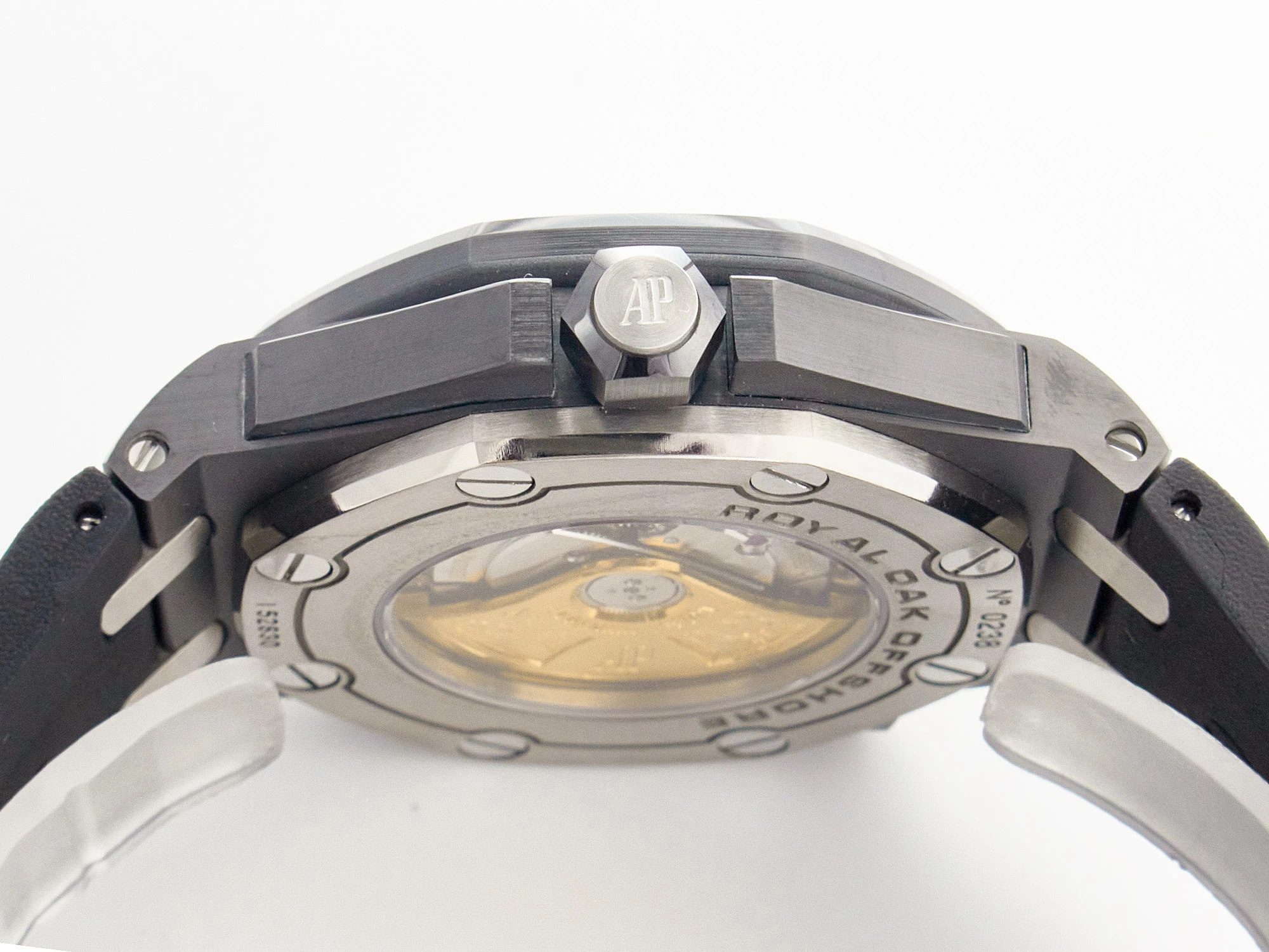 Royal Oak Offshore Diver 15707 cerámica negra ZF 1:1 Best Edition SA3120 Super Clone - Imagen 13