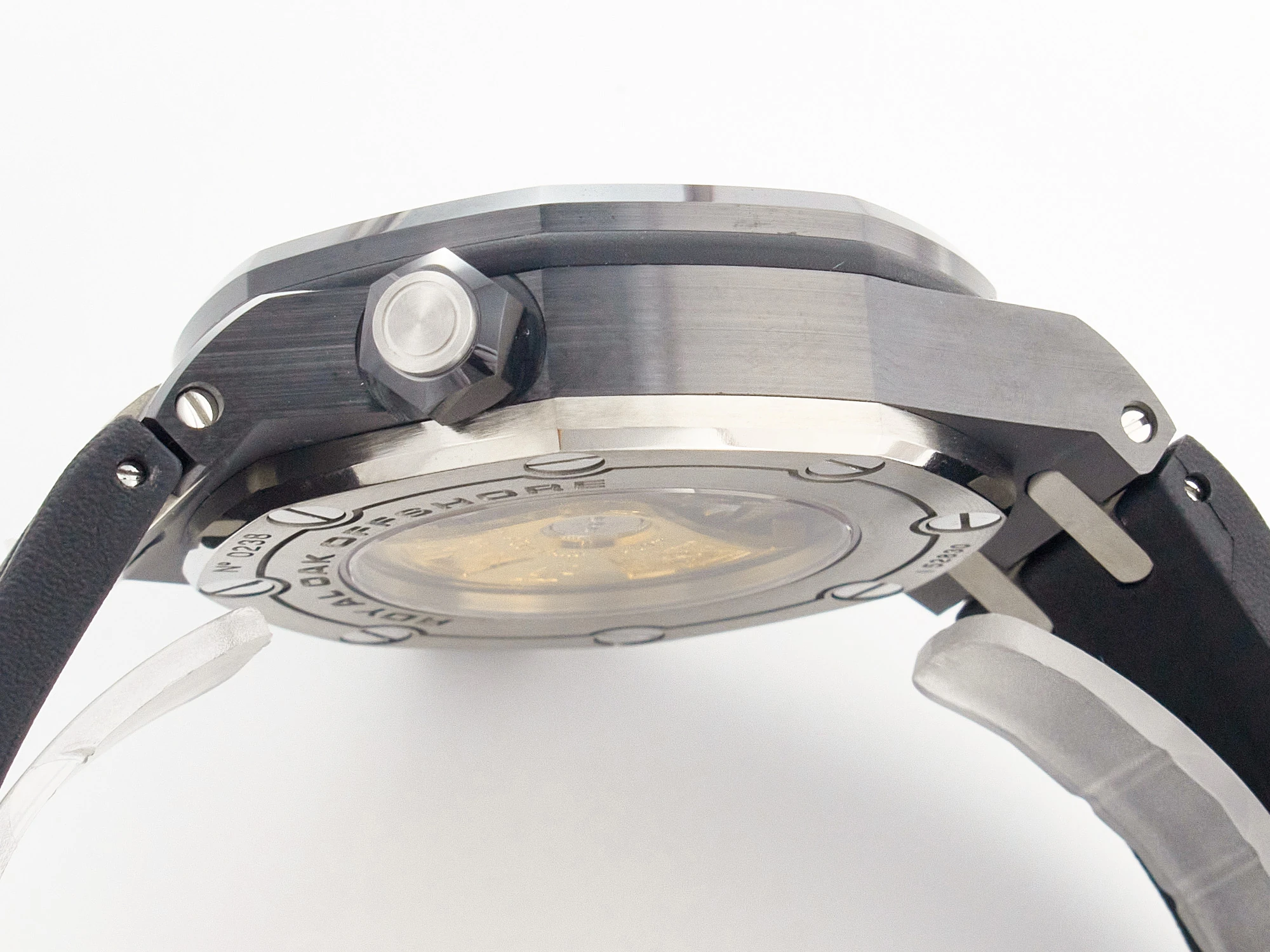 Royal Oak Offshore Diver 15707 cerámica negra ZF 1:1 Best Edition SA3120 Super Clone - Imagen 12