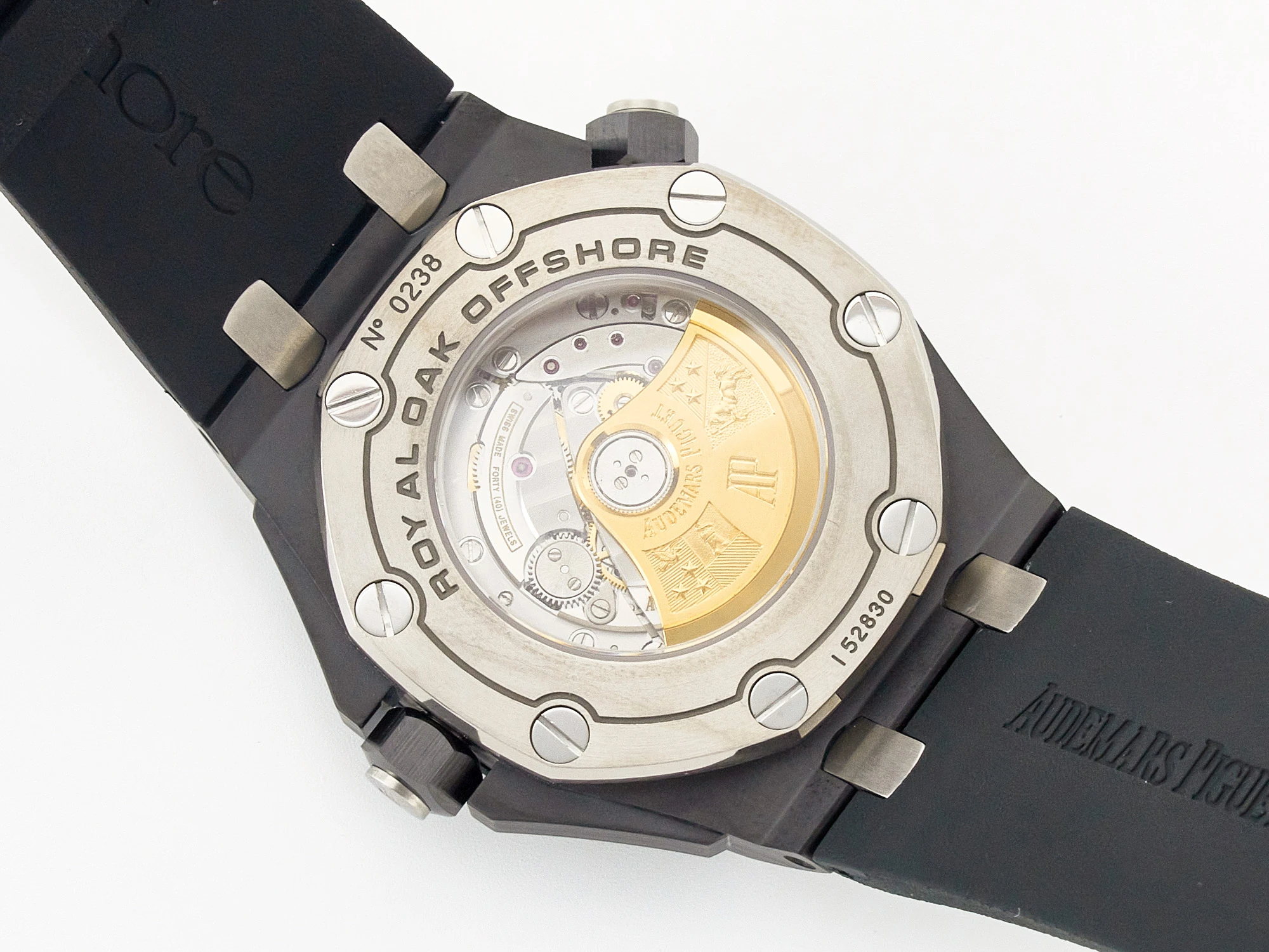Royal Oak Offshore Diver 15707 cerámica negra ZF 1:1 Best Edition SA3120 Super Clone - Imagen 24