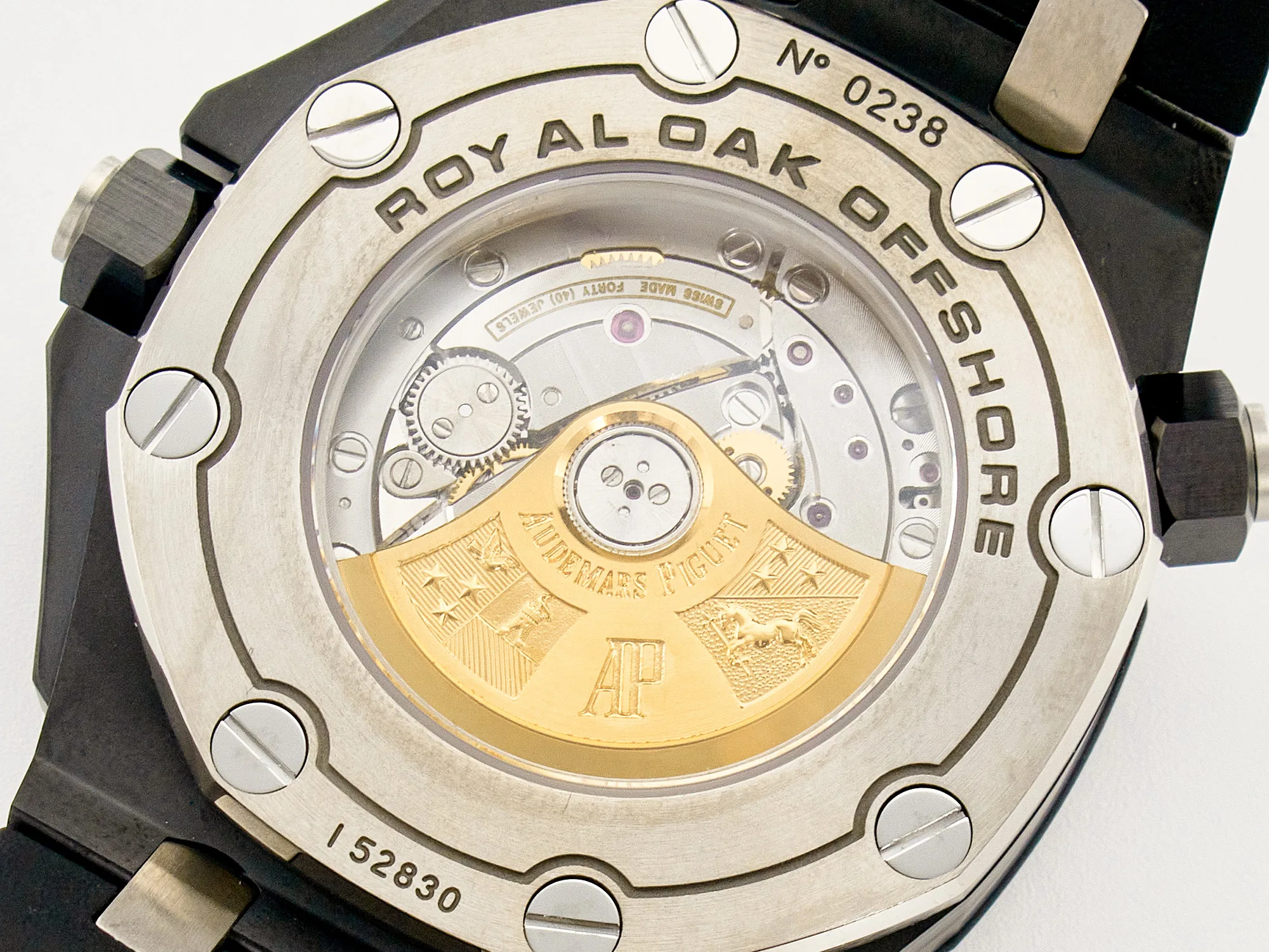 Royal Oak Offshore Diver 15707 cerámica negra ZF 1:1 Best Edition SA3120 Super Clone - Imagen 19