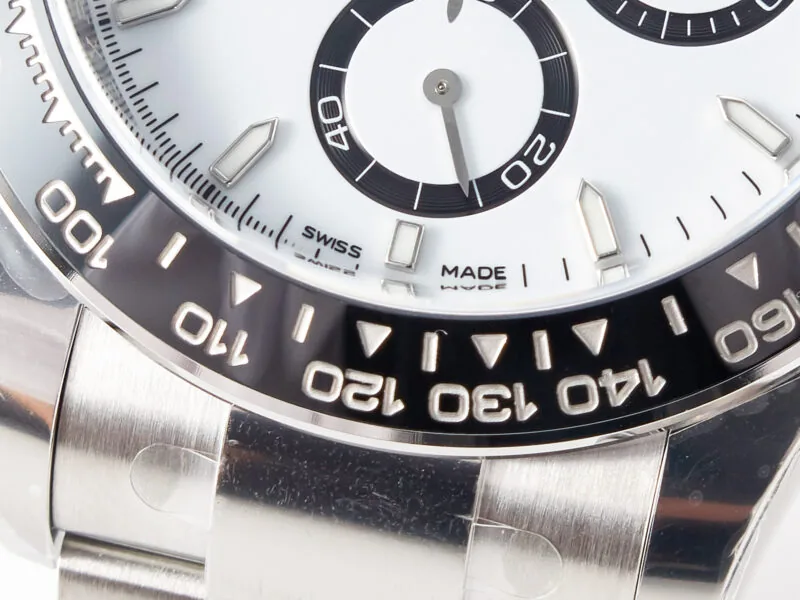 Daytona Panda 116500 Clean Factory 1:1 Best Edition caja y brazalete SS 904L esfera blanca SH4131 - Imagen 13