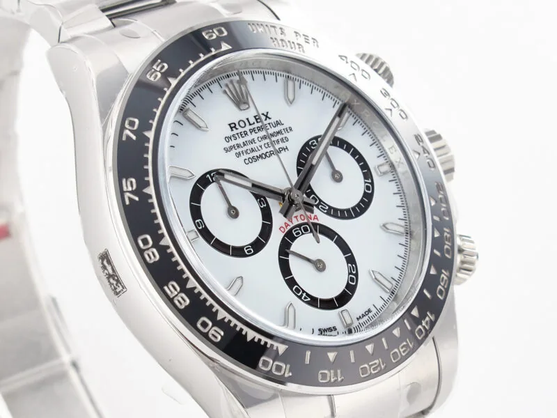 Daytona Panda 116500 Clean Factory 1:1 Best Edition caja y brazalete SS 904L esfera blanca SH4131 - Imagen 4