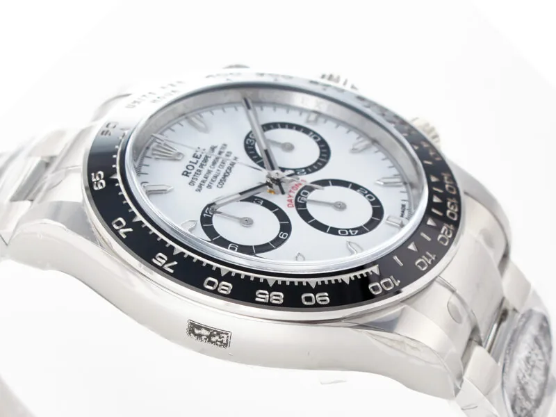 Daytona Panda 116500 Clean Factory 1:1 Best Edition caja y brazalete SS 904L esfera blanca SH4131 - Imagen 9