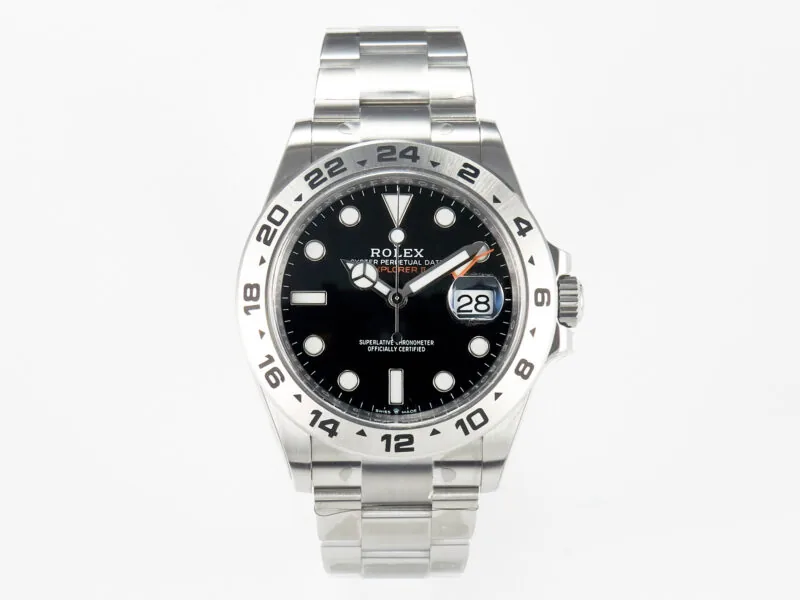 Explorer II 42mm 226570 904L SS VSF 1:1 Best Edition Black Dial on Bracelet DD3285 CHS - Image 2