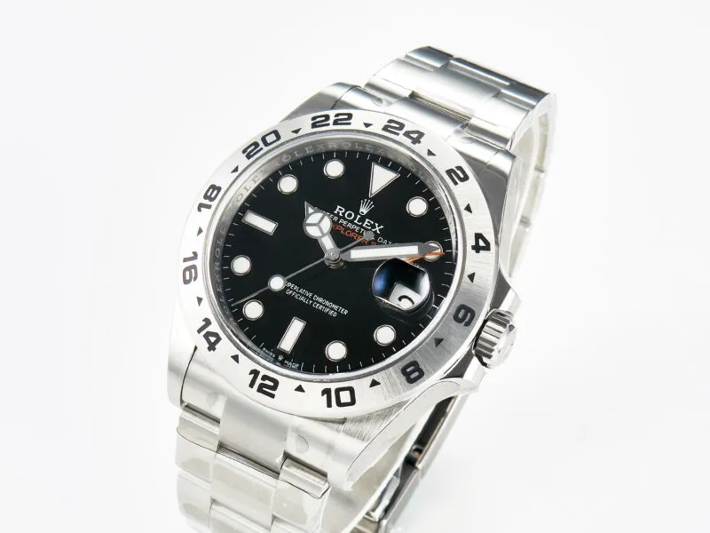 Explorer II 42mm 226570 904L SS VSF 1:1 Best Edition Black Dial on Bracelet DD3285 CHS - Image 3