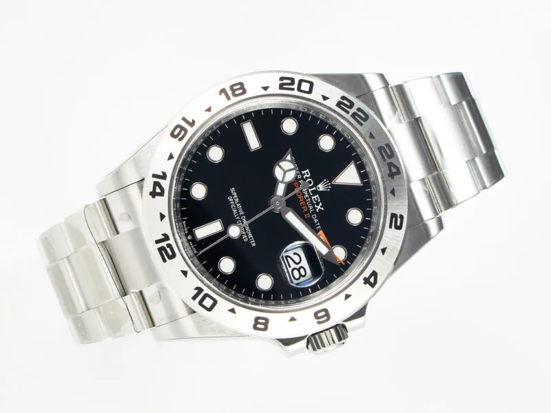 Explorer II 42mm 226570 904L SS VSF 1:1 Best Edition Black Dial on Bracelet DD3285 CHS - Image 6