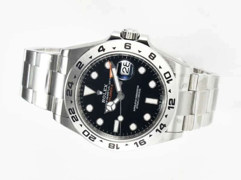 Explorer II 42mm 226570 904L SS VSF 1:1 Best Edition Black Dial on Bracelet DD3285 CHS - Image 13