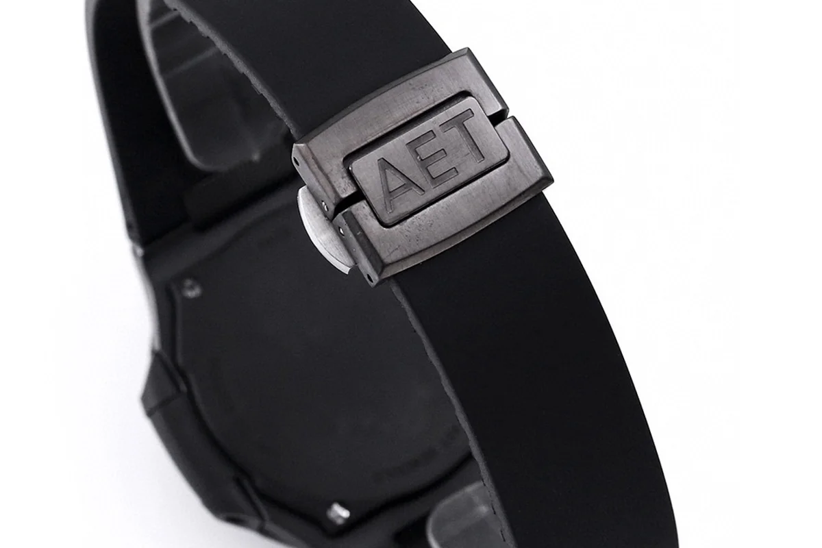 AET Nautilus 5711 Black Dial Black Ceramic
