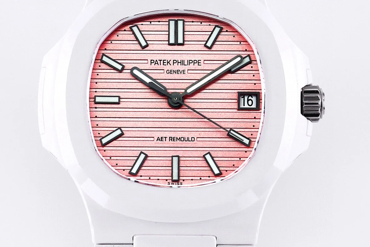 AET Nautilus 5711 Spiaggia Rosa White Ceramic