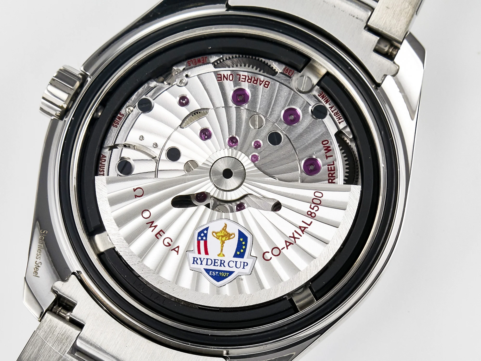 Aqua Terra 150M SS VSF 1:1 Best Edition Silver Polka Dots Dial on SS Bracelet A8500 Super Clone
