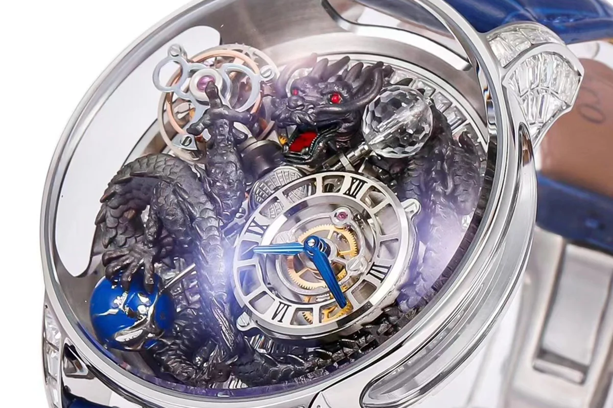 Astronomia Black Dragon White Gold with Diamonds