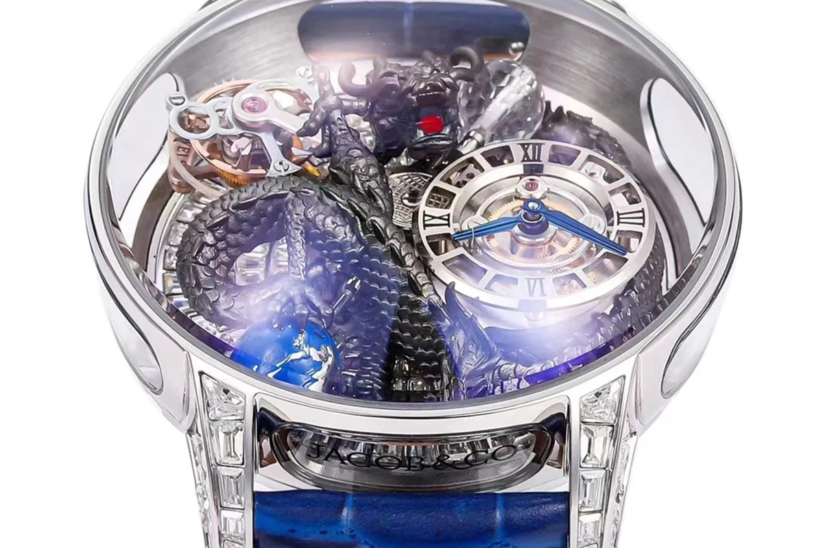 Astronomia Black Dragon White Gold with Diamonds
