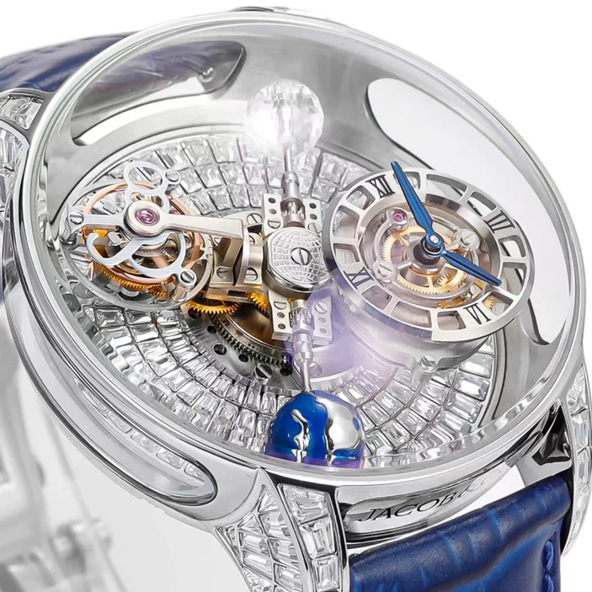 Astronomia Tourbillon Diamond Dial White Gold