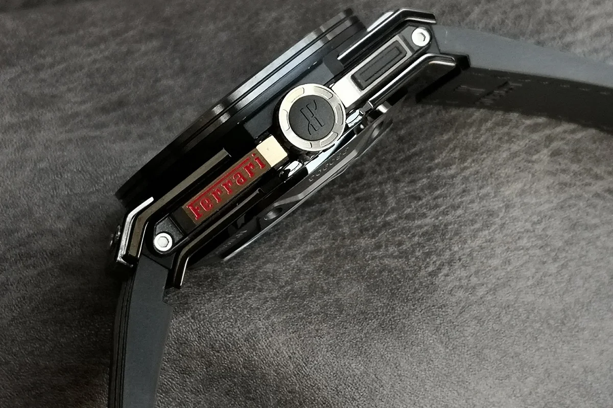 Big Bang F1 Black Dial Chronograph in Ceramic