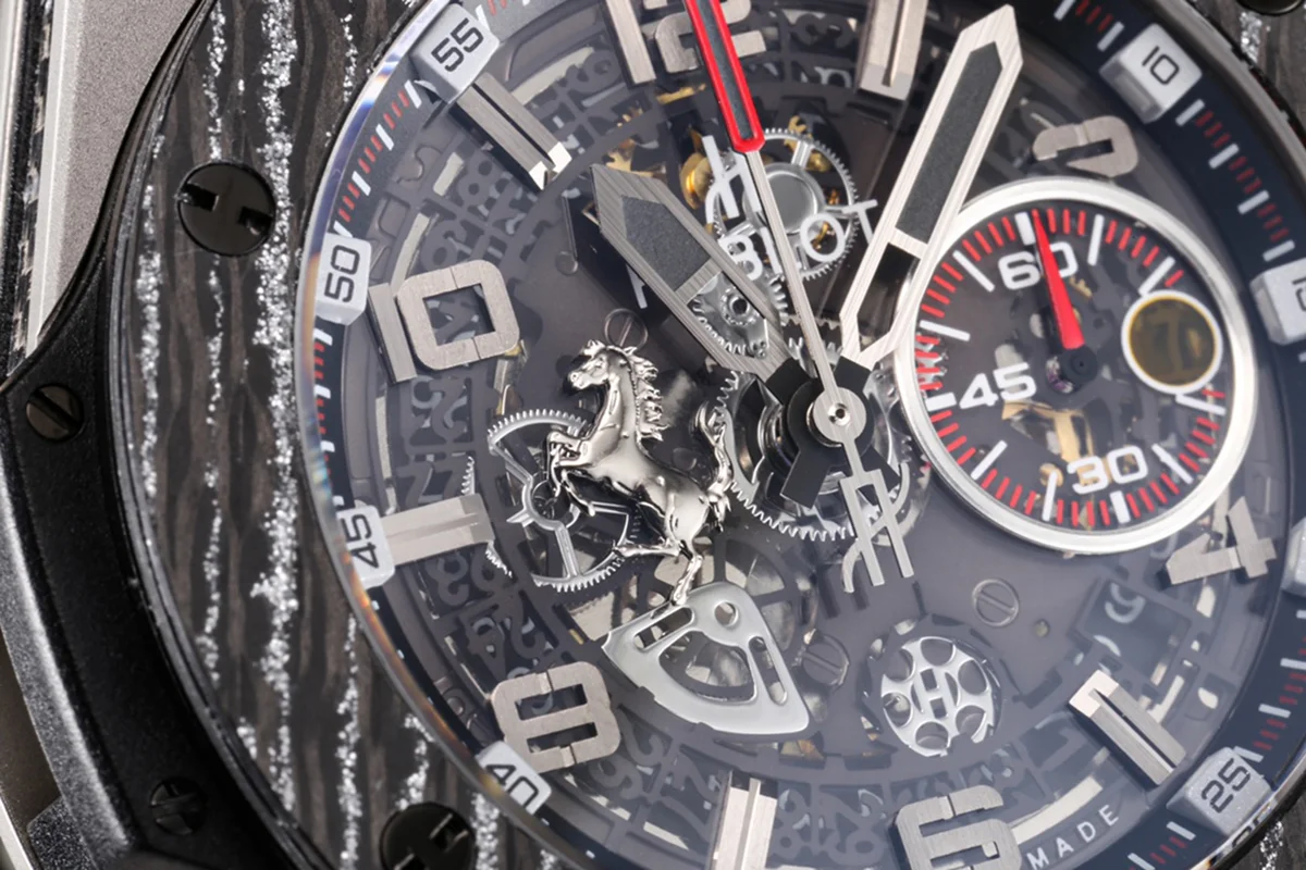 Big Bang F1 “Titanium Carbon” Chronograph