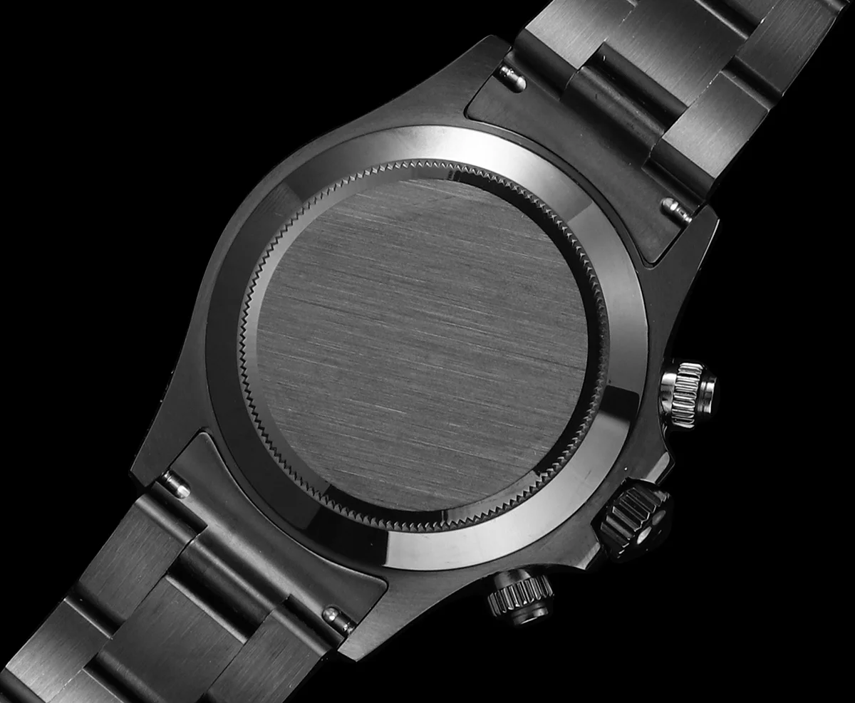 Blaken Daytona Black Dial with Colourful Hands