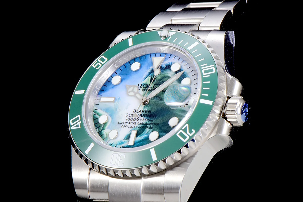 Blaken Submariner 116610 Hulk Dial on Bracelet