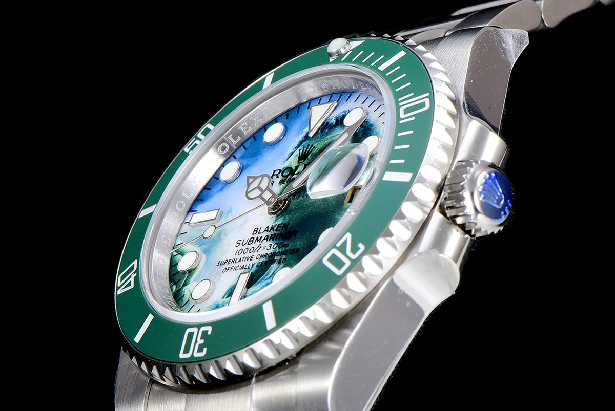 Blaken Submariner 116610 Hulk Dial on Bracelet