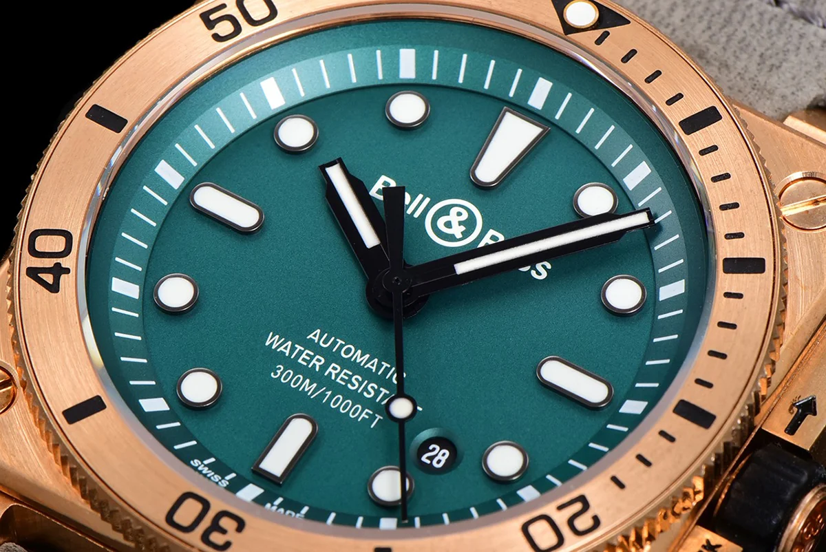 BR 03-92 Diver Green Bronze