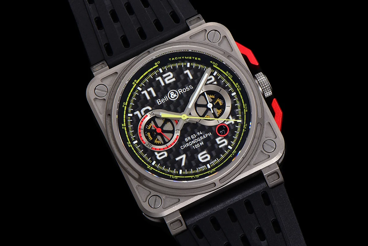 BR 03-94 Chrono Black Dial