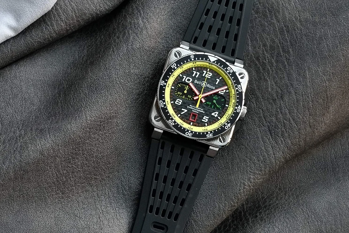 BR 03-94 Chrono Black Dial