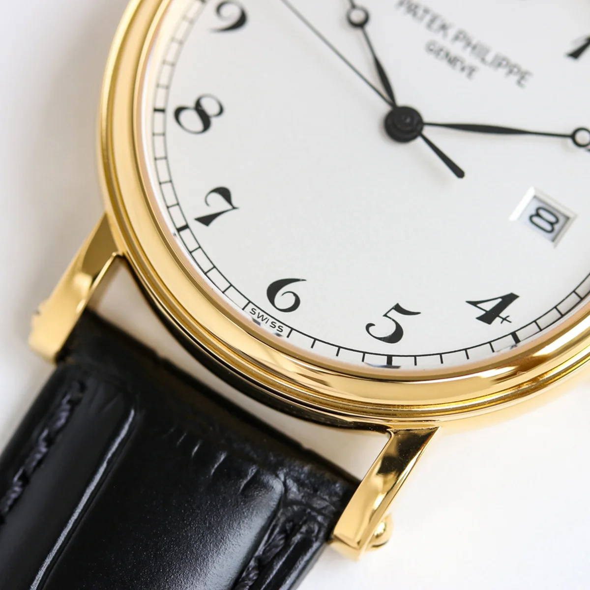 Calatrava 5153 White Dial in Yellow Gold