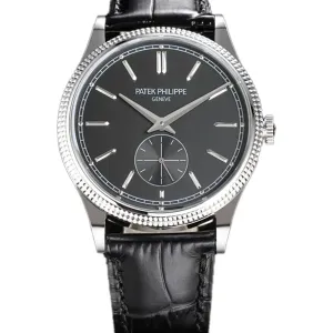 Calatrava 6119G Grey Dial in White Gold