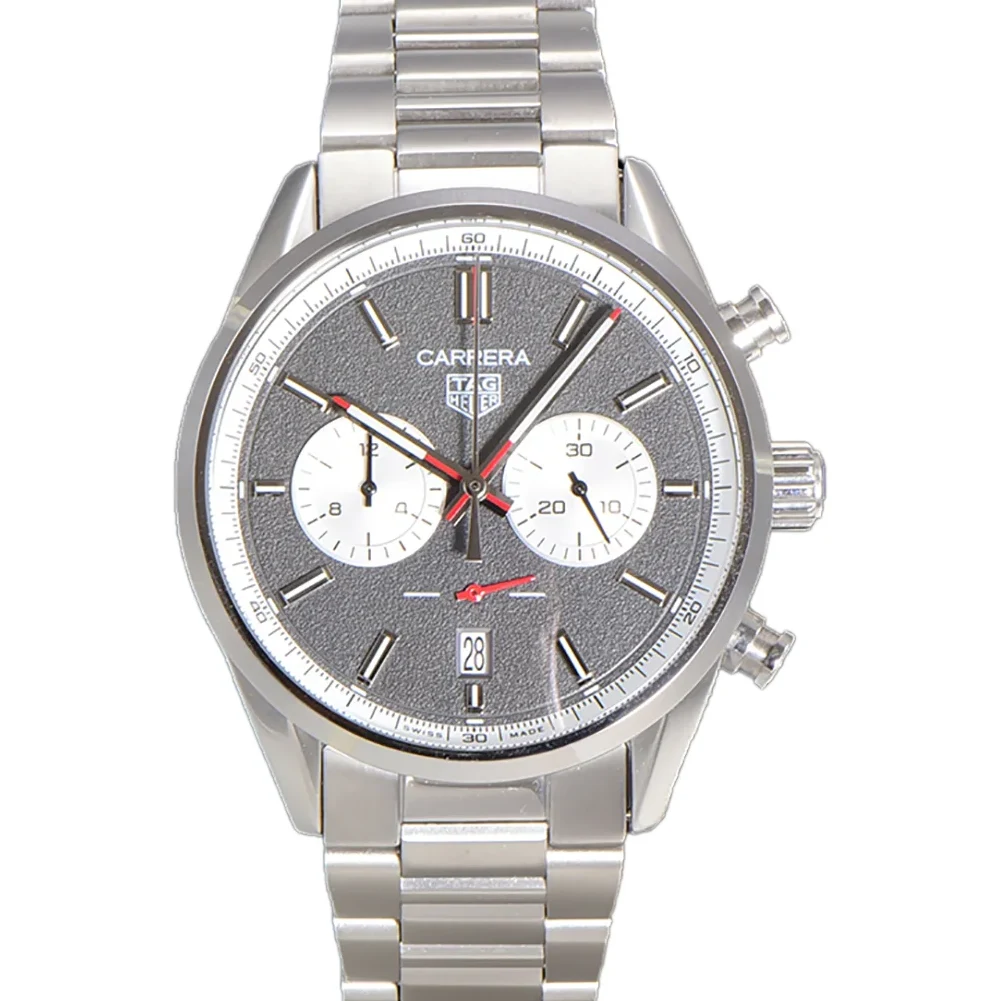 Carrera Chronograph 43 Grey Dial