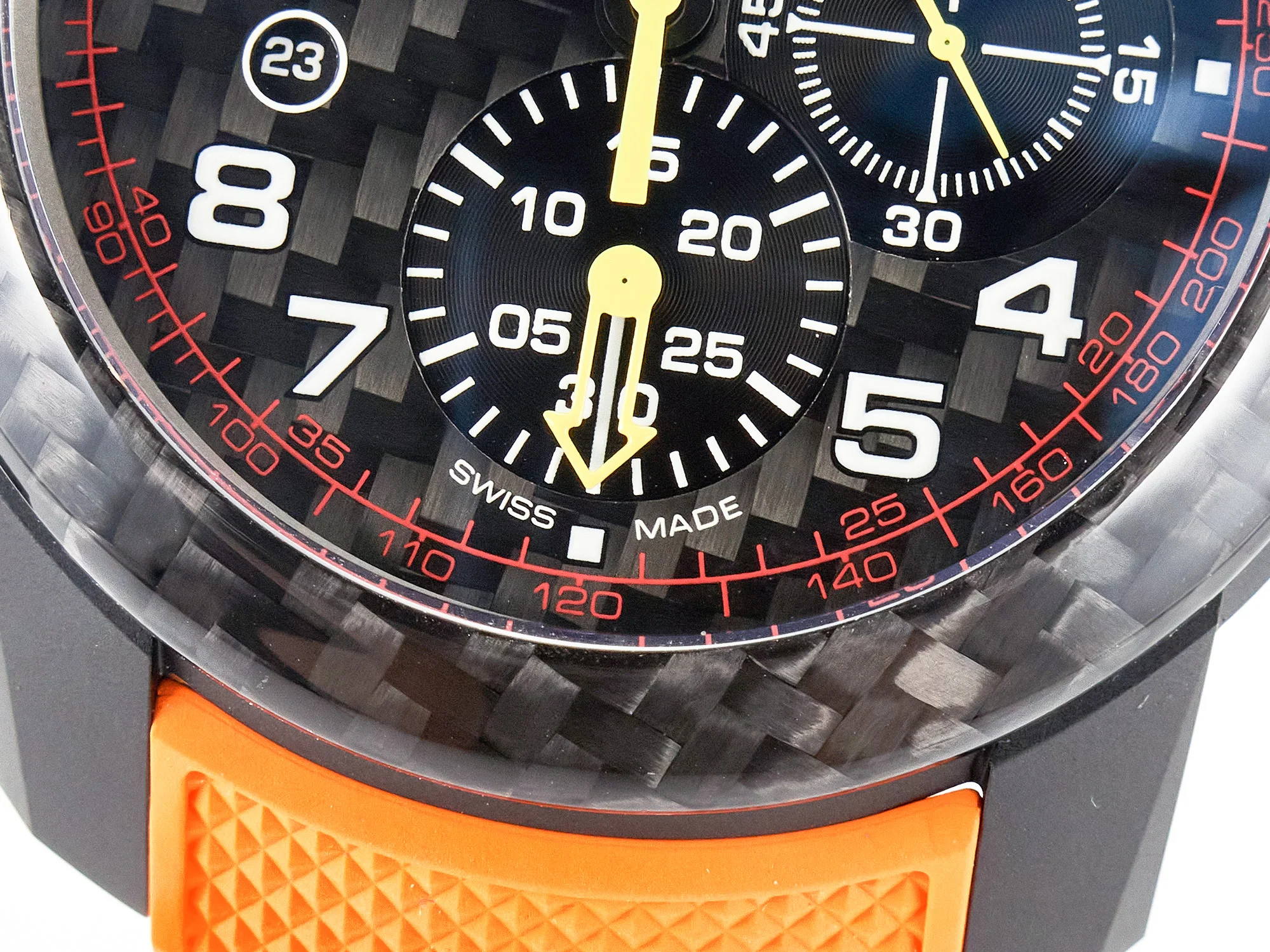 Chronofighter Superlight JKF 1:1 Best Edition on Orange Rubber Strap A7750