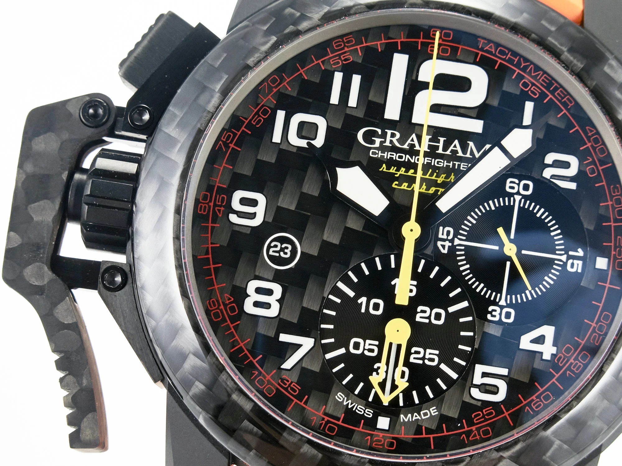 Chronofighter Superlight JKF 1:1 Best Edition on Orange Rubber Strap A7750