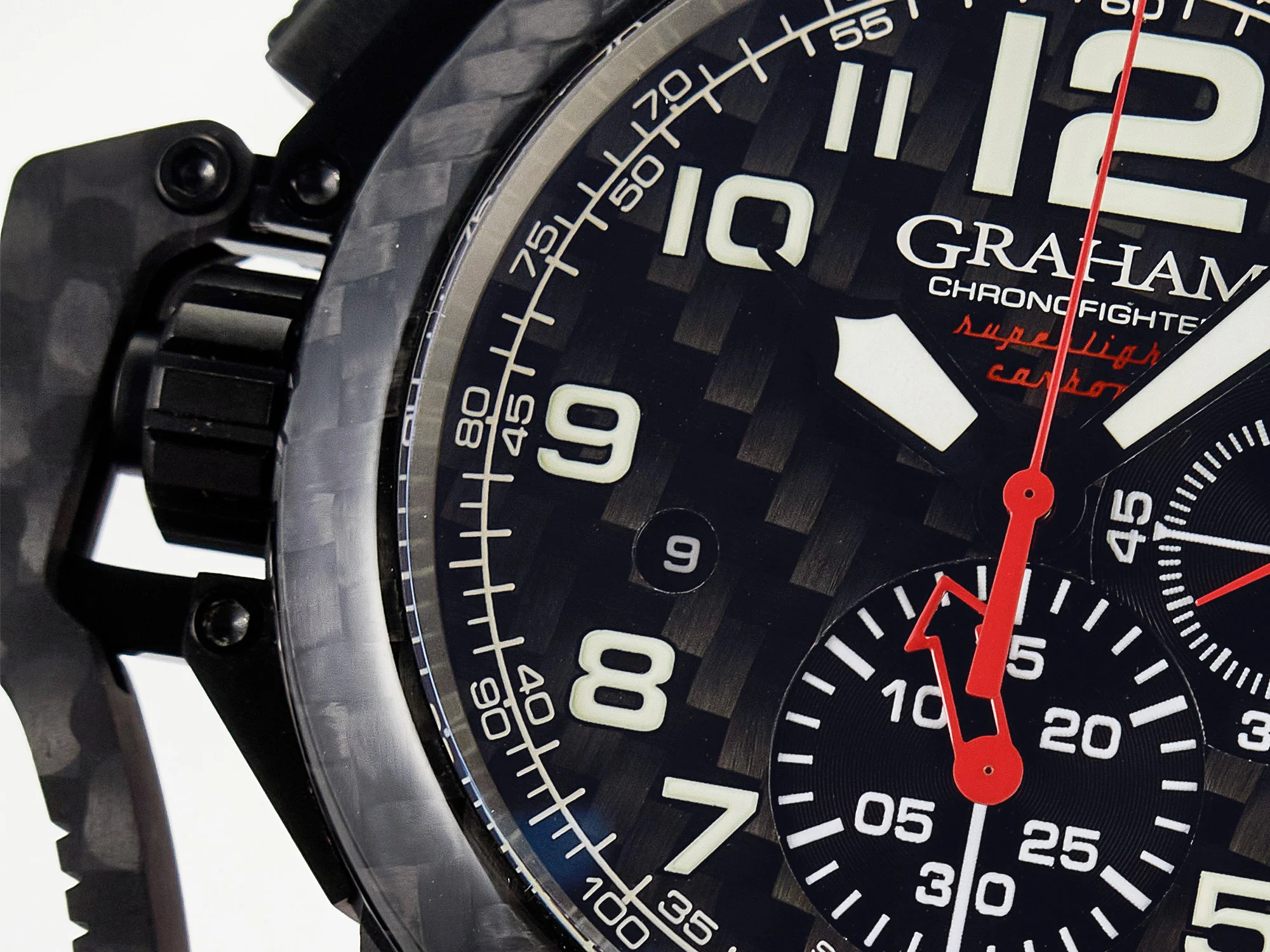 Chronofighter Superlight JKF 1:1 Best Edition on Red Rubber Strap A7750