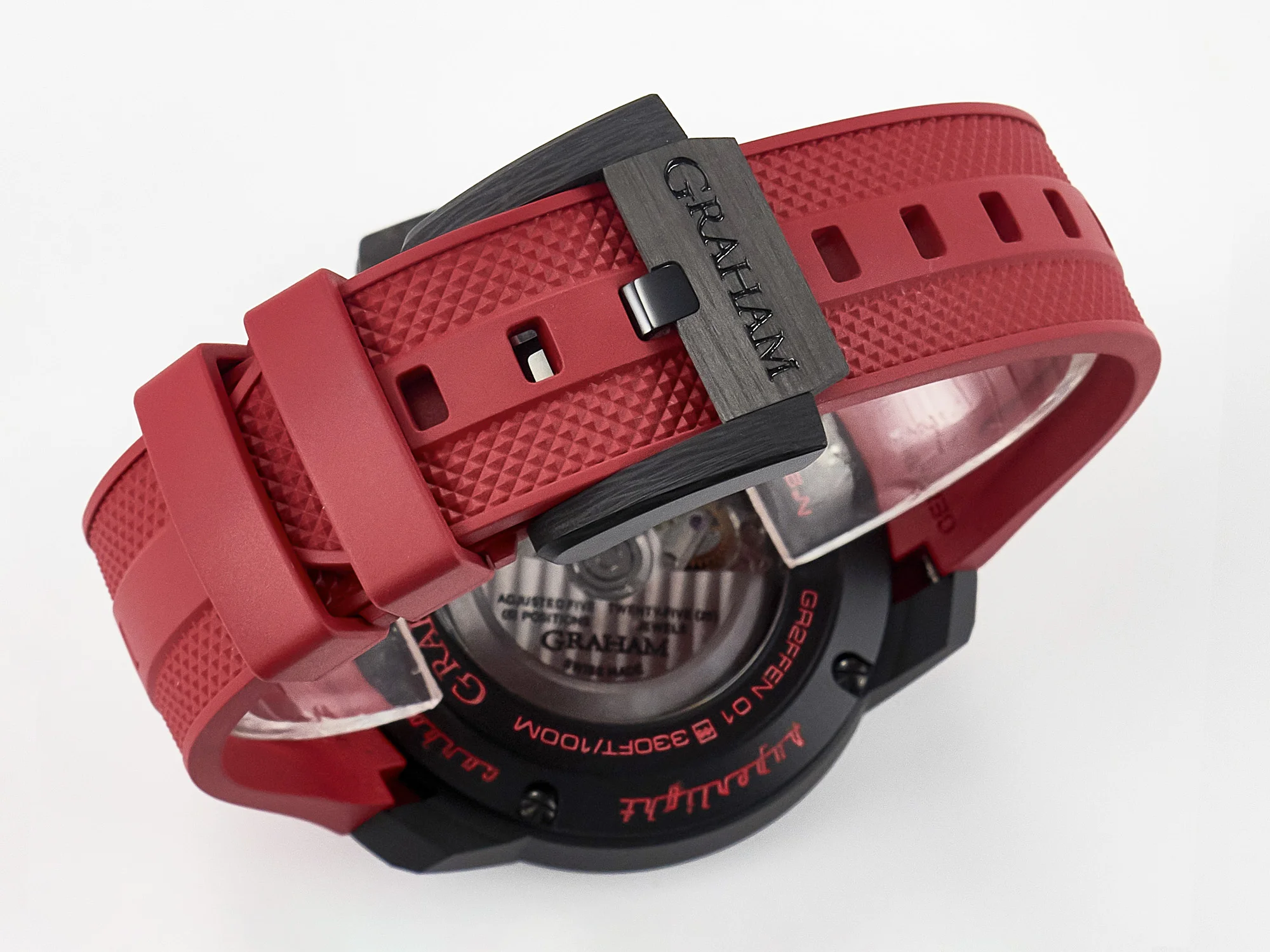 Chronofighter Superlight JKF 1:1 Best Edition on Red Rubber Strap A7750
