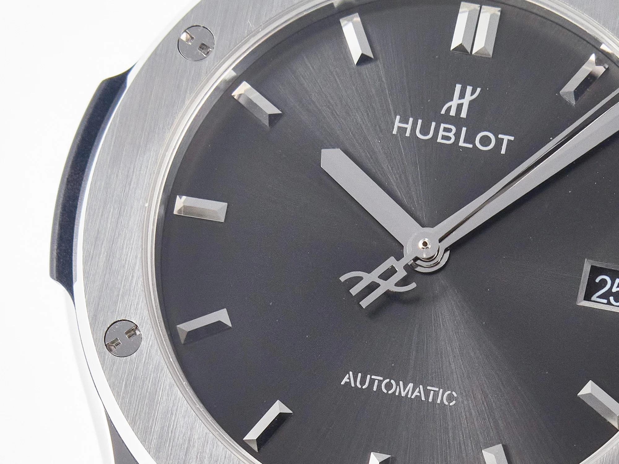 Classic Fusion 42mm SS JJF 1:1 Best Edition Gray Dial on Black Gummy Leather Strap
