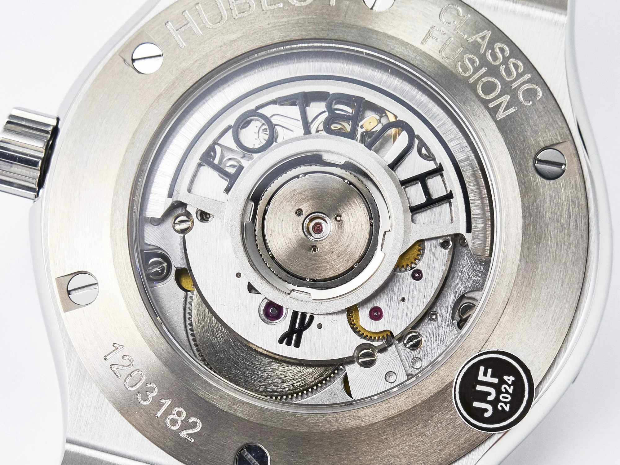 Classic Fusion 42mm SS JJF 1:1 Best Edition Gray Dial on Black Gummy Leather Strap