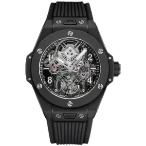 Classic Fusion Tourbillon 45mm with Ceramic Bezel Skeleton Dial in Ceramic