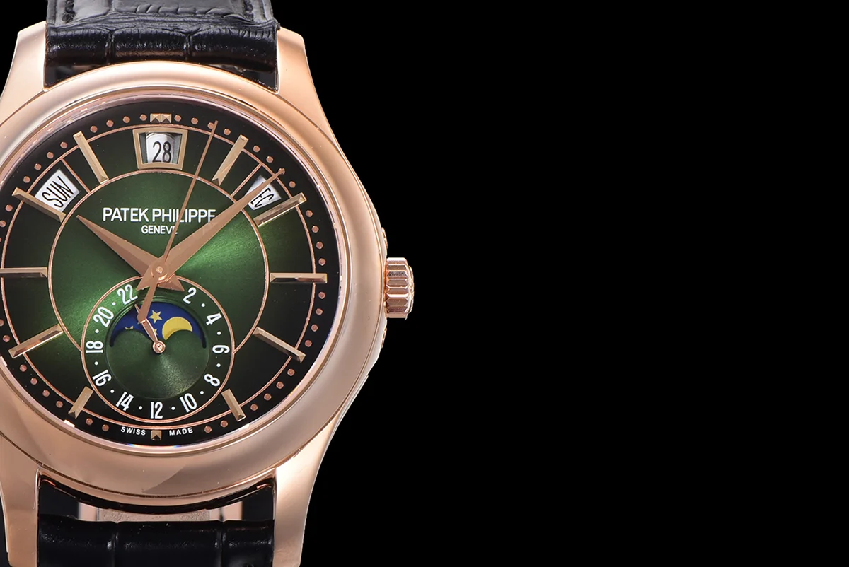 Complications Series Moonphase 5205R-011 Green Dial on Rose Gold
