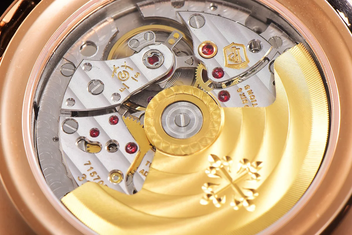 Complications Series Moonphase 5205R-011 Green Dial on Rose Gold