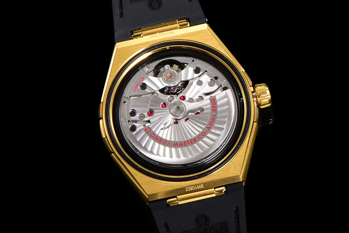 Constellation Co-Axial Master Chronometer 41mm Black Dial in Yellow Gold