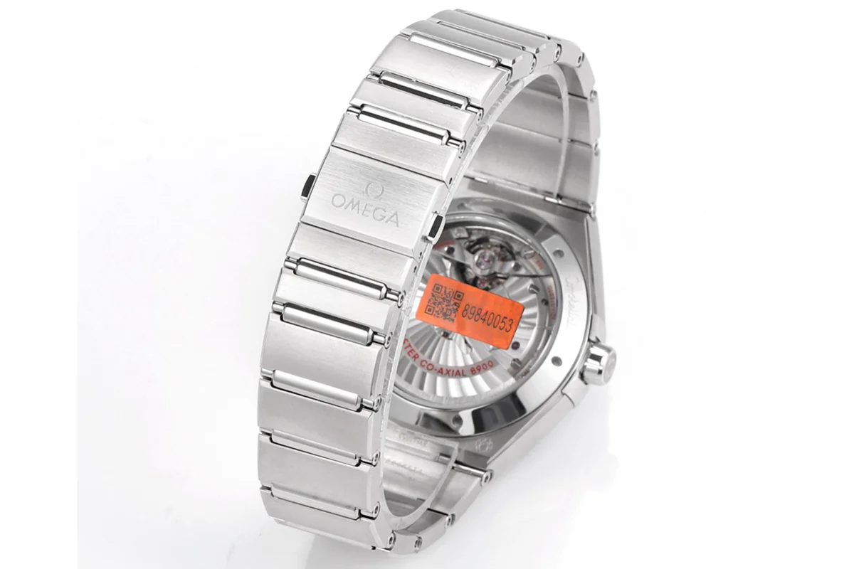 Constellation Co-Axial Master Chronometer 41mm White Dial with Ceramic Bezel on Bracelet