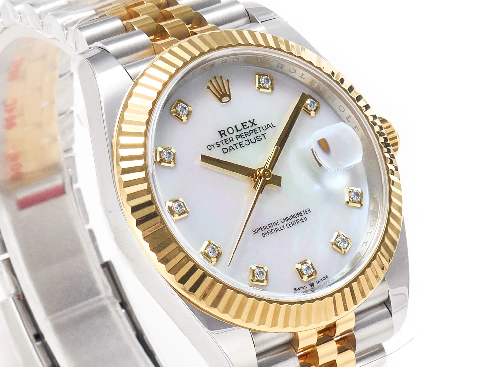 Datejust 126331 41mm 904L SS/YG Clean 1:1 Best Edition MOP Diamond Dial on Jubilee Bracelet VR3235