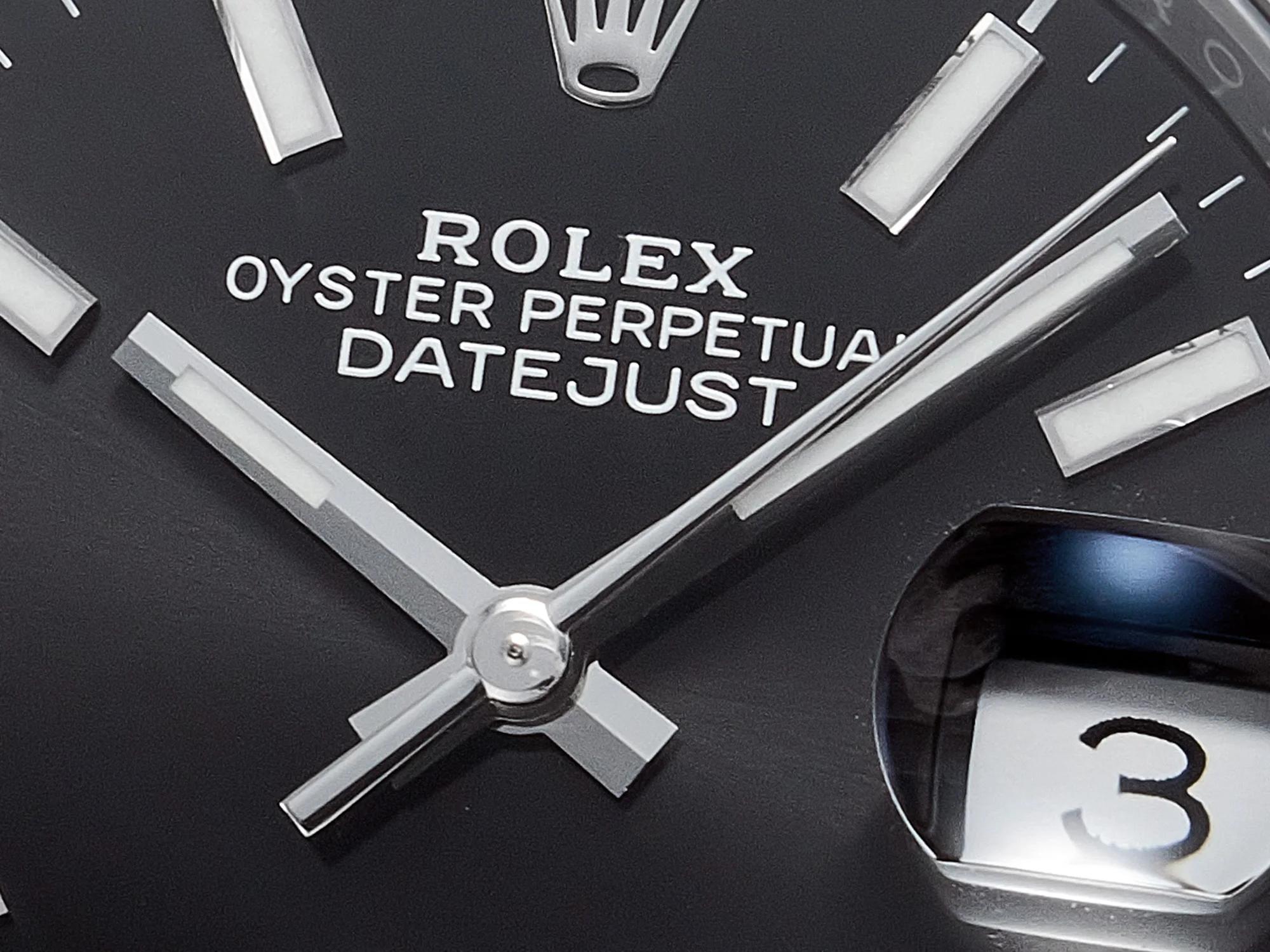 DateJust 36 126234 904L SS Clean 1:1 Best Edition Fluted Bezel Black Dial on Jubilee Bracelet VR3235