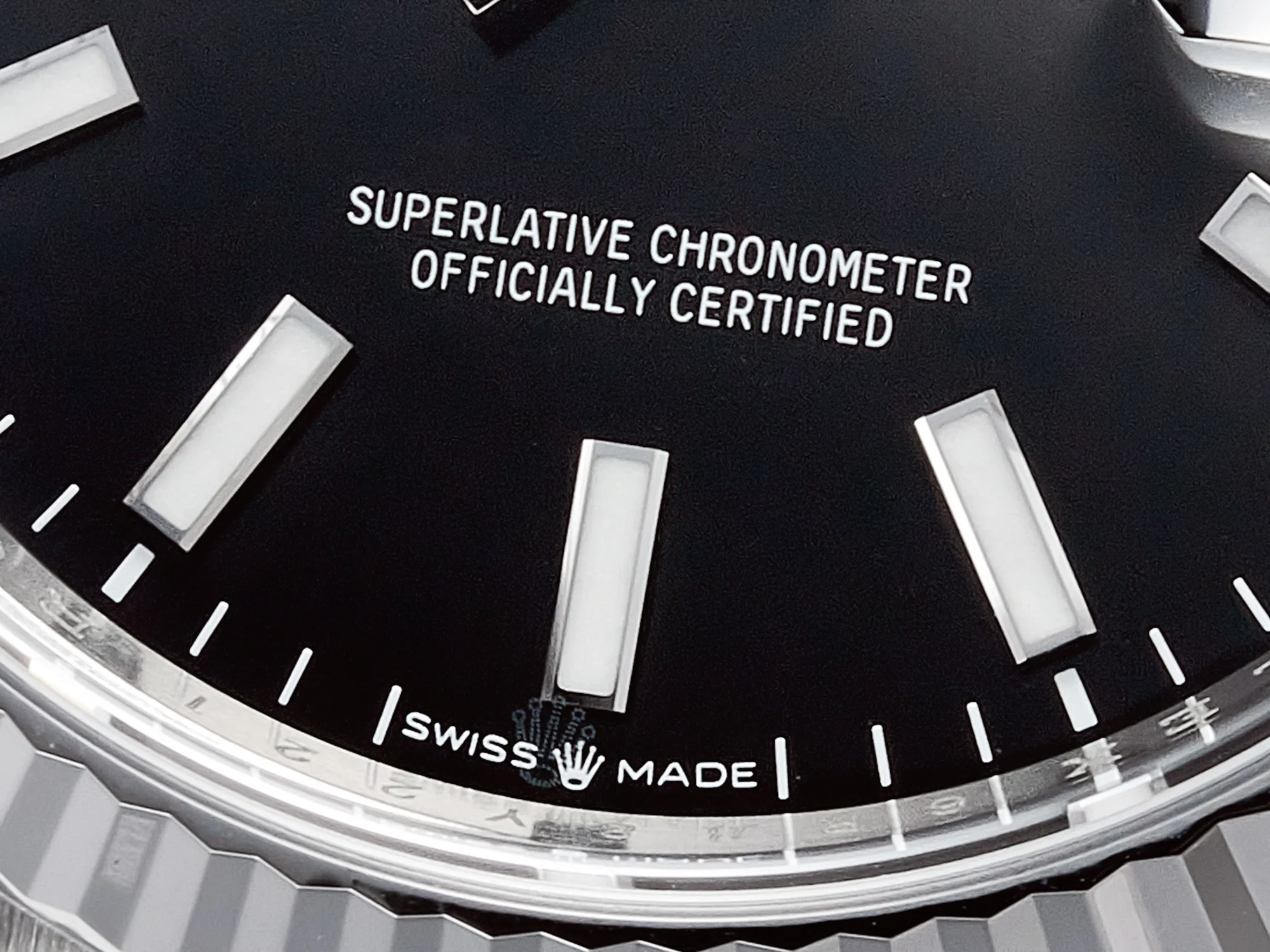 DateJust 36 126234 904L SS Clean 1:1 Best Edition Fluted Bezel Black Dial on Jubilee Bracelet VR3235